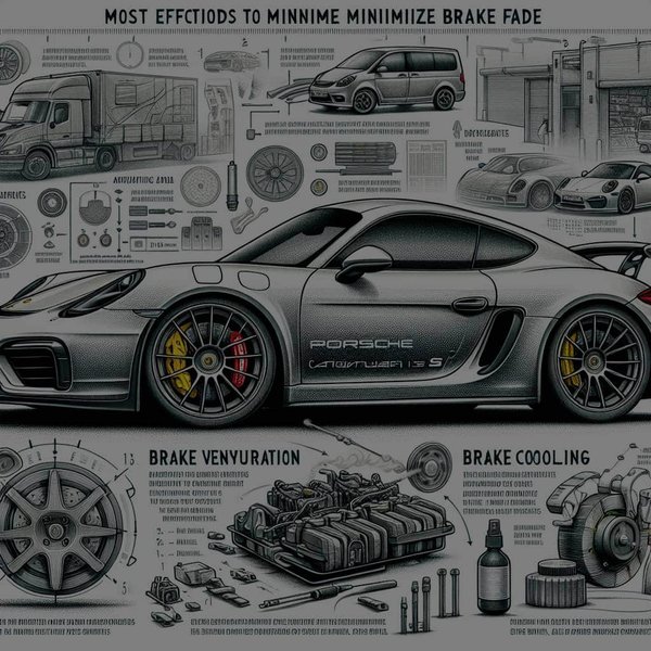 What Are the Most Effective Ways to Reduce Brake Fade in a Porsche Cayman S?