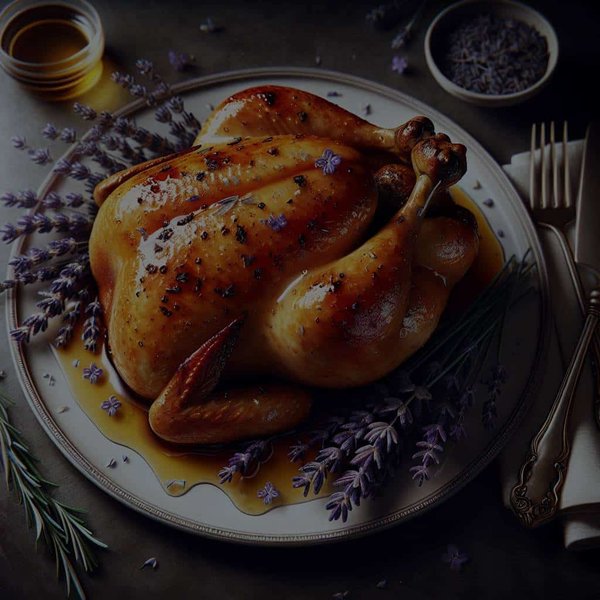 Can You Prepare a Gourmet Cornish Hen with a Lavender and Honey Glaze?