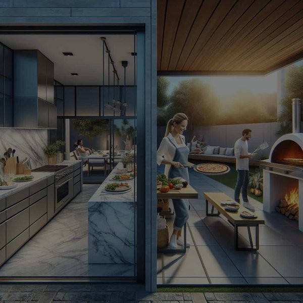 What's the Best Way to Create a Seamless Transition Between Indoor and Outdoor Kitchens?