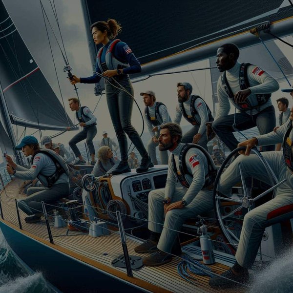 What Are the Dynamics of Team Leadership in High-Pressure Sailing Competitions?
